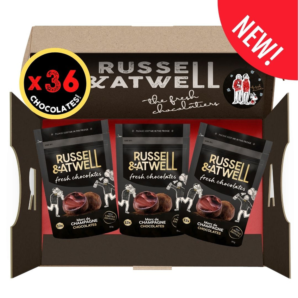 NEW Festive Champagne Triple-Pack - Russell and Atwell