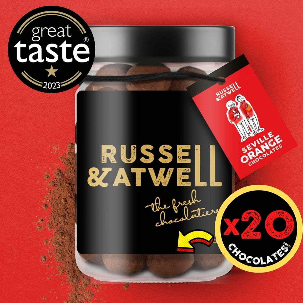 NEW Orange & Milk Award Winning Ltd Edition Twin Jar Pack - Russell and Atwell