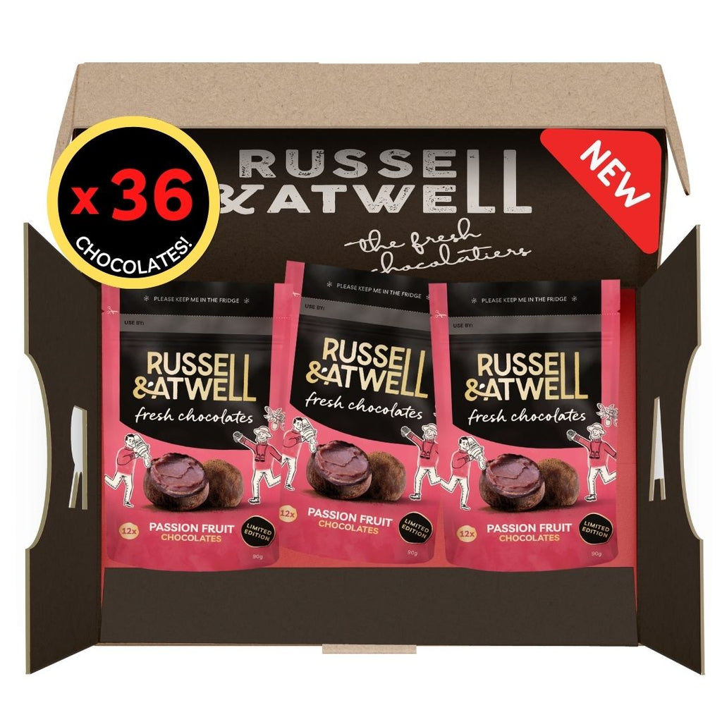 NEW Passion Fruit Fresh Chocolate Triple-Pack - Russell and Atwell