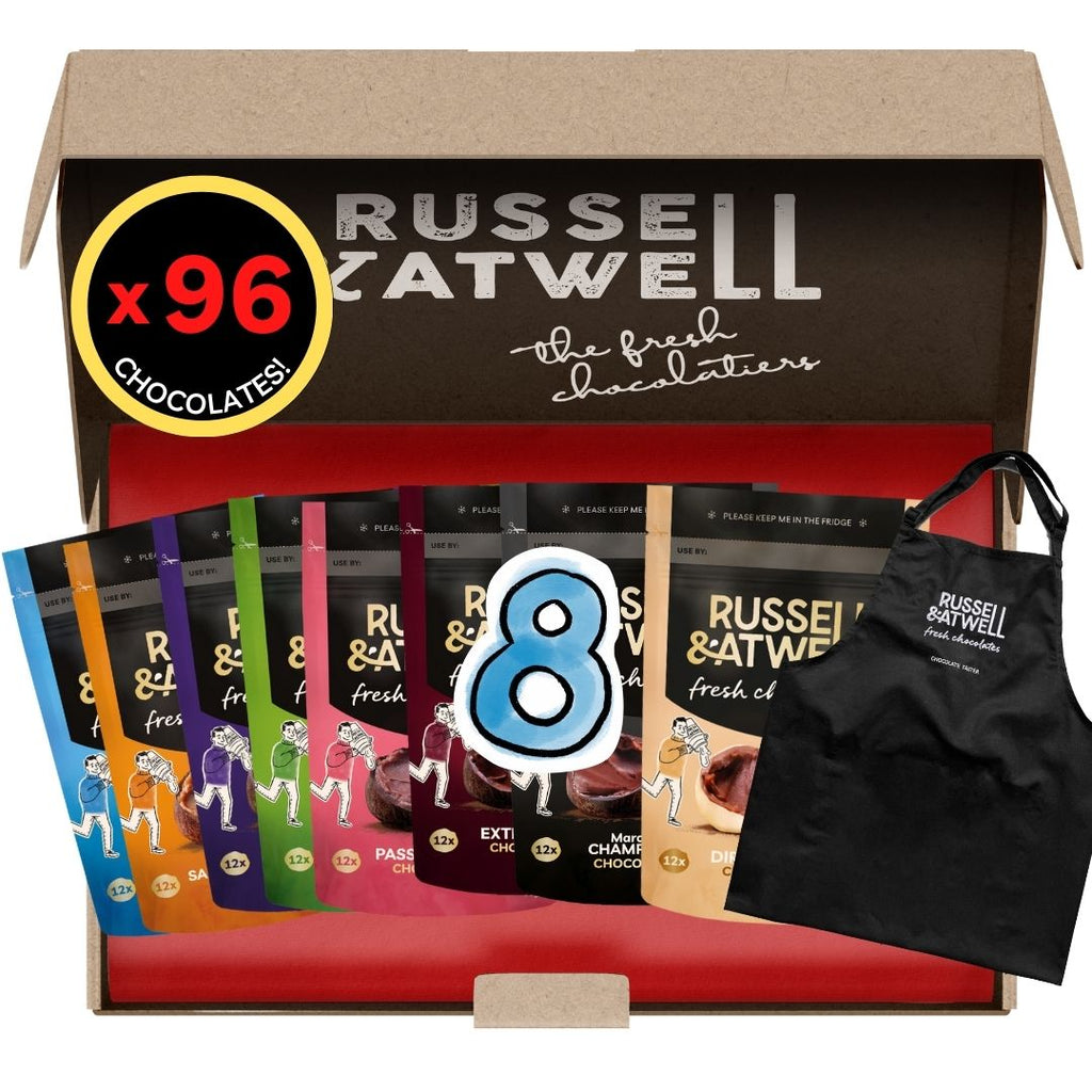 NEW Valentine's Gourmet Lux Monty incl apron - Russell and Atwell