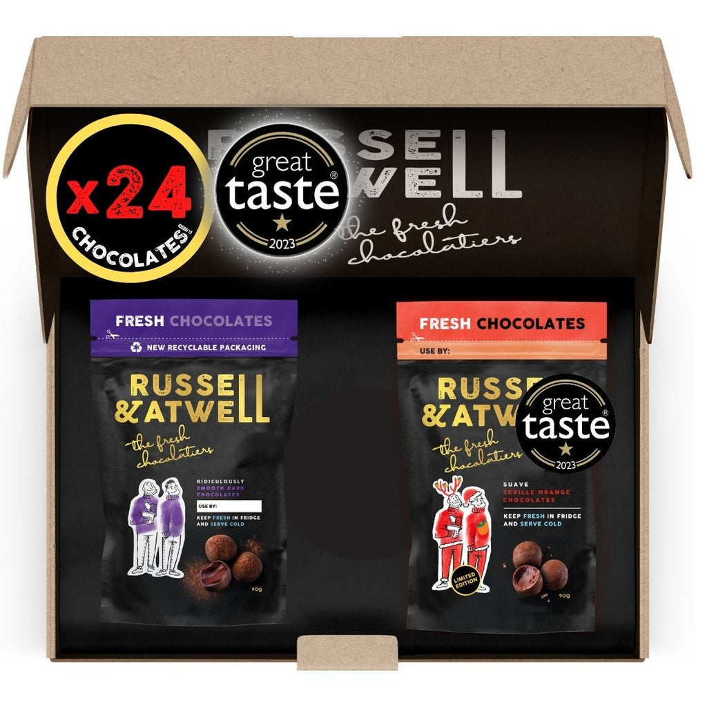 Orange & Dark Award Winning Ltd Edition Twin-Pack - Russell and Atwell